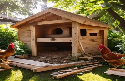 Kurnik DIY: plan budowy krok po kroku dla początkujących