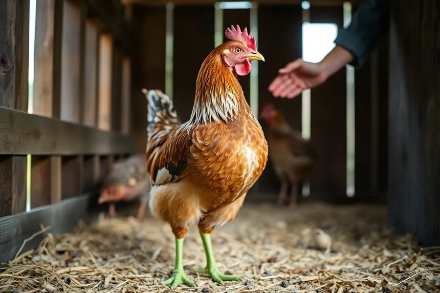 Problemy zdrowotne i zachowania — kanibalizm, pterofagia, choroby — Zielononóżka kuropatwiana — polska kura, która znosi wyją